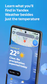 Yandex Weather & Rain Radar screenshot