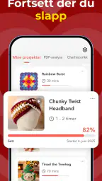 YarnPal - Hekling og Strikking screenshot