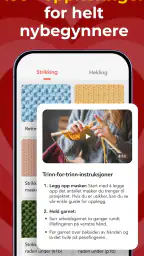 YarnPal - Hekling og Strikking screenshot