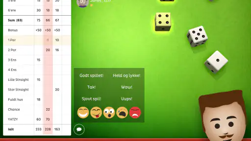 Yatzy screenshot