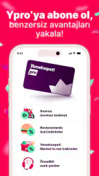 Yemeksepeti - Yemek & Market screenshot