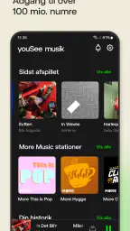 YouSee Musik screenshot