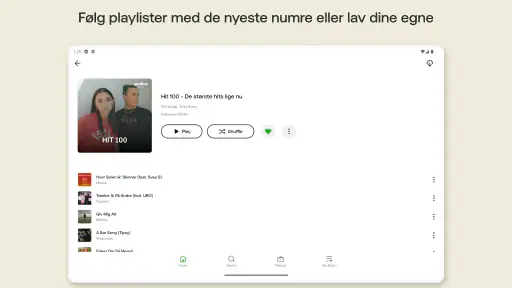 YouSee Musik screenshot