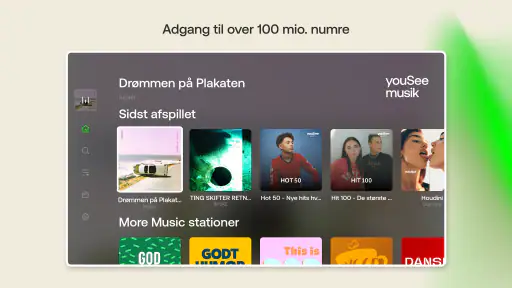 YouSee Musik (TV) screenshot