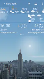 YoWindow Vejret - Ubegrænset screenshot