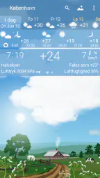 YoWindow Vejret - Ubegrænset screenshot