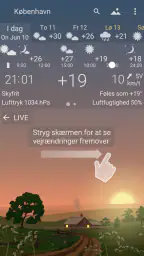 YoWindow Vejret - Ubegrænset screenshot