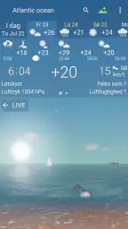 YoWindow Vejret - Ubegrænset screenshot