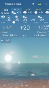 YoWindow Vejret - Ubegrænset screenshot
