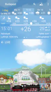 YoWindow Vejret - Ubegrænset screenshot