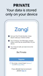 Zangi Private Messenger screenshot