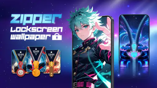 Zipper Wallpaper: Zip Lock screenshot
