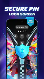 Zipper Wallpaper: Zip Lock screenshot
