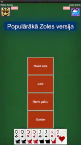 Zole kāršu spēle: RaccoonZole screenshot