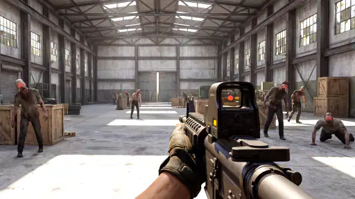 Zombie Apocalypse: Skydespil screenshot
