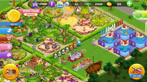 Zoo Craft: Dyrearter-tycoon screenshot