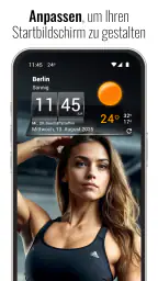 3D Sense Clock & Weather screenshot