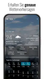 3D Sense Clock & Weather screenshot