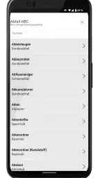 Abfallapp Landkreis Grafschaft screenshot