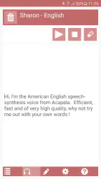 Acapela TTS Voices screenshot