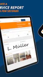 ADDIGO - Servicebericht screenshot