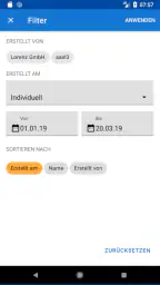 ADDISON OneClick Lohnordner screenshot