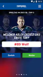 Adler Mannheim Fan App screenshot