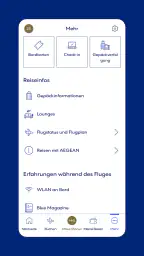 Aegean Airlines screenshot