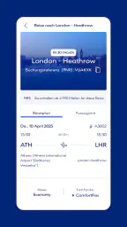 Aegean Airlines screenshot