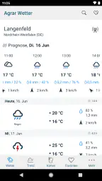Agrar Wetter screenshot