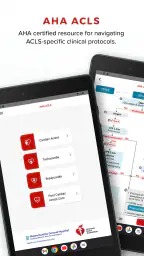AHA ACLS screenshot
