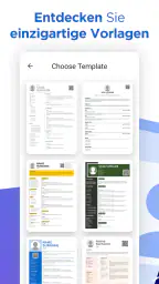 AI Lebenslauf-Ersteller CV PDF screenshot