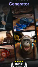 AI Video Generator: Filter screenshot