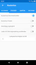 AirElectric-EV Routen & Preise screenshot