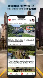 Aktuelle Nachrichten screenshot