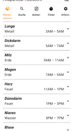 Akupunktur Assistent screenshot