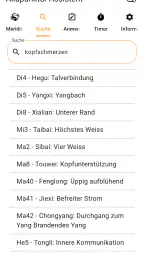 Akupunktur Assistent screenshot