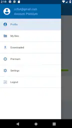 Alfafile.net File Manager screenshot