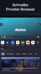 Aloha Private Browser - VPN screenshot