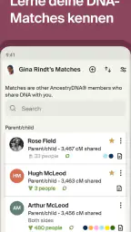 Ancestry: Familie und DNA screenshot