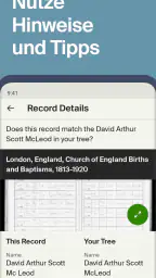 Ancestry: Familie und DNA screenshot