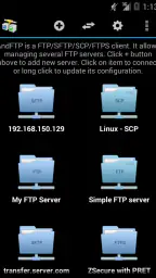 AndFTPPro screenshot