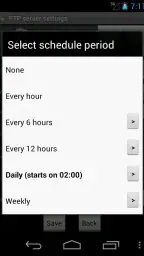 AndFTPPro screenshot