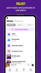 Anghami: Play music & Podcasts screenshot