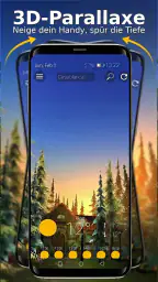 Animiertes 3D Wetter screenshot