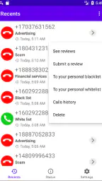 Callfilter.app screenshot