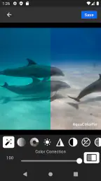 AquaColorFix Color Correction screenshot