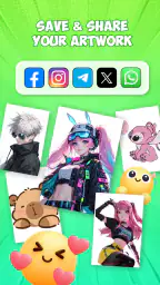 AR Draw Anime: Sketch & Trace screenshot
