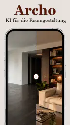 Archo – KI-Innenraumdesign screenshot