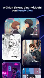 ArcStory - KI-Comic-Generator screenshot